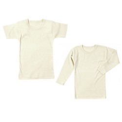 Shirt aus Bio-Baumwolle kbA mit langem oder kurzem Ärmel